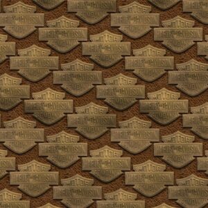 Harley Embossed Leather 24