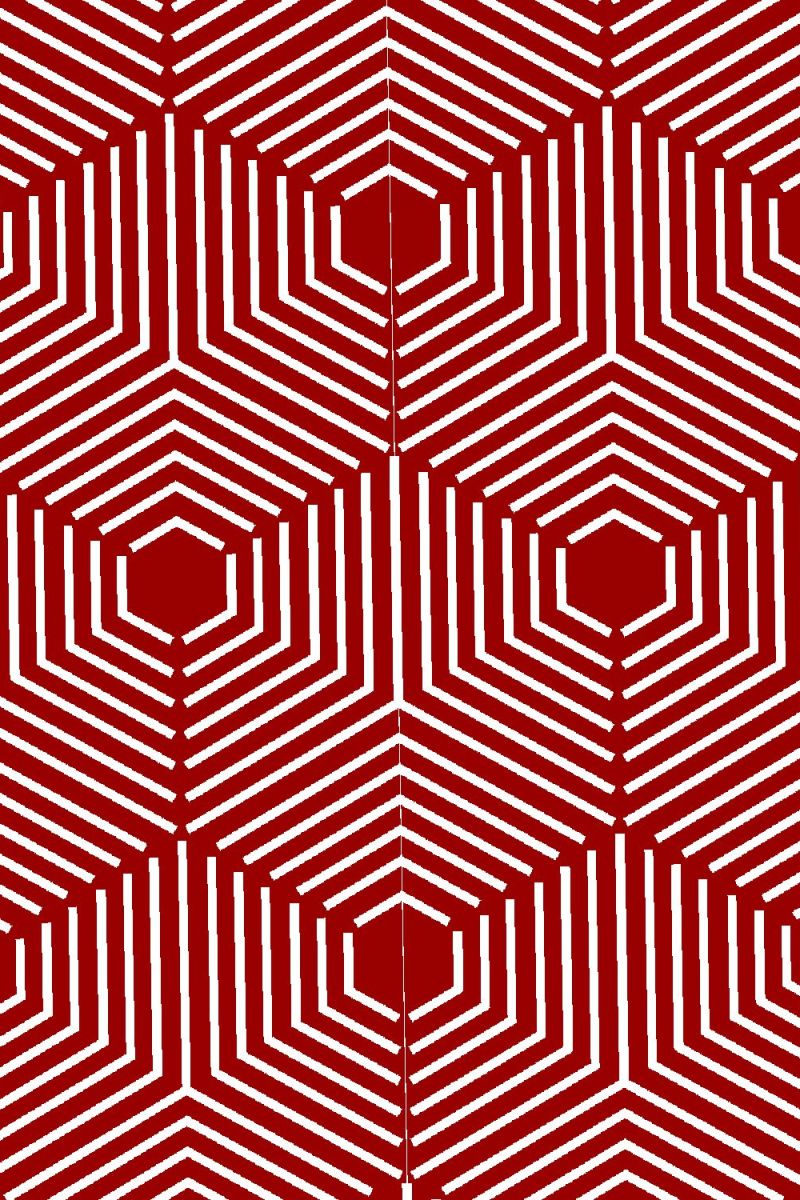 Hexagon Cube Illusion 24