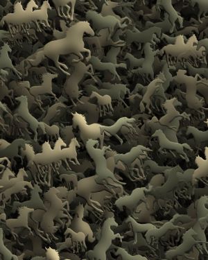 Horse 25 Camouflage