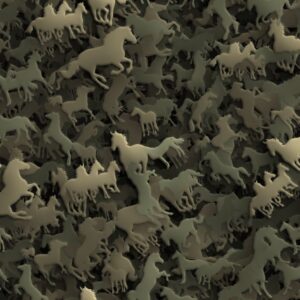 Horse 26 Camouflage