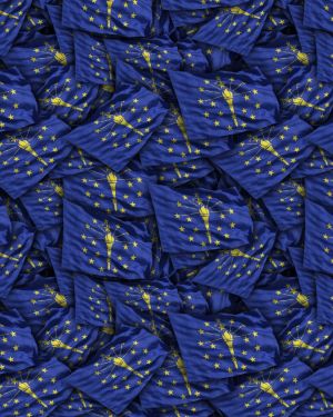 Indiana State Flag