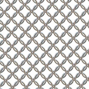 Interlocking Chrome Rings
