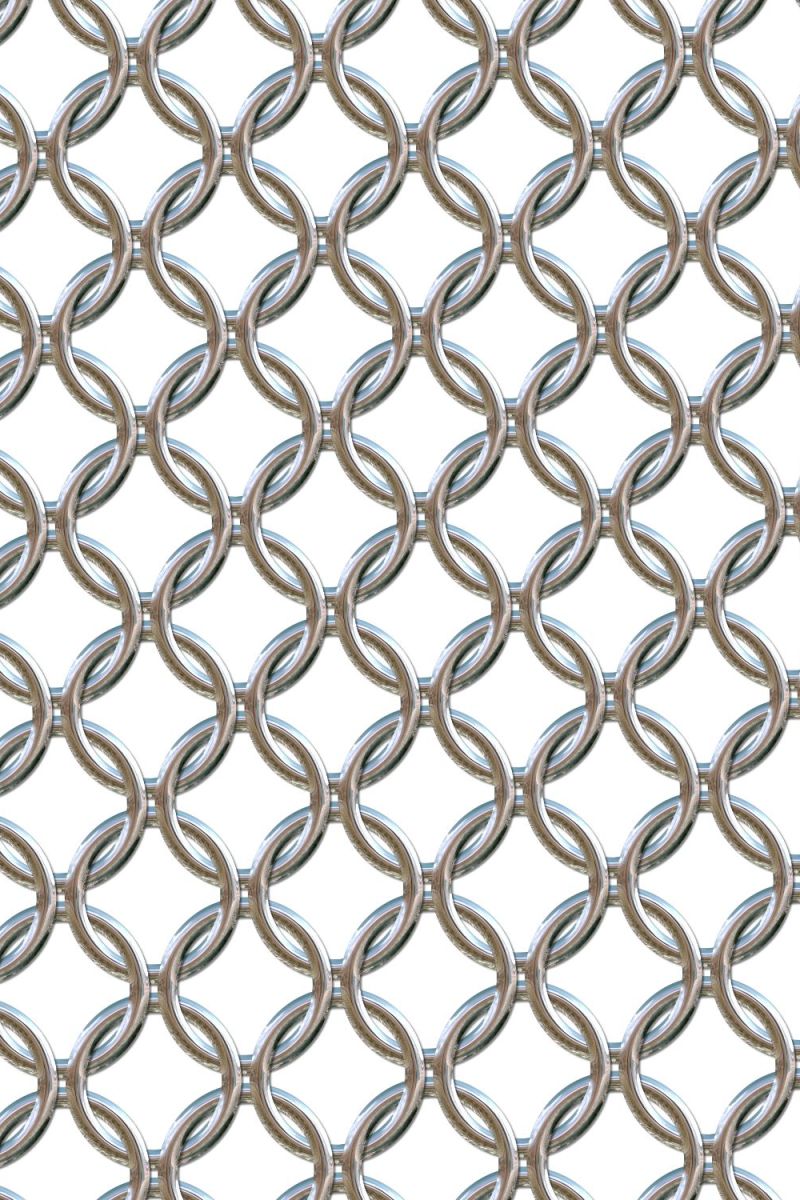 Interlocking Chrome Rings