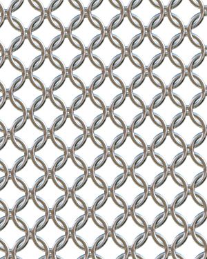 Interlocking Chrome Rings
