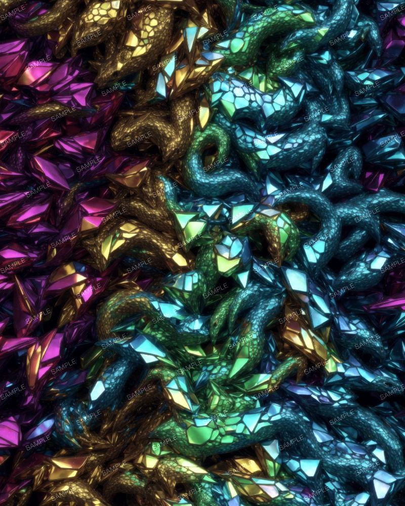 Iridescent Abstract