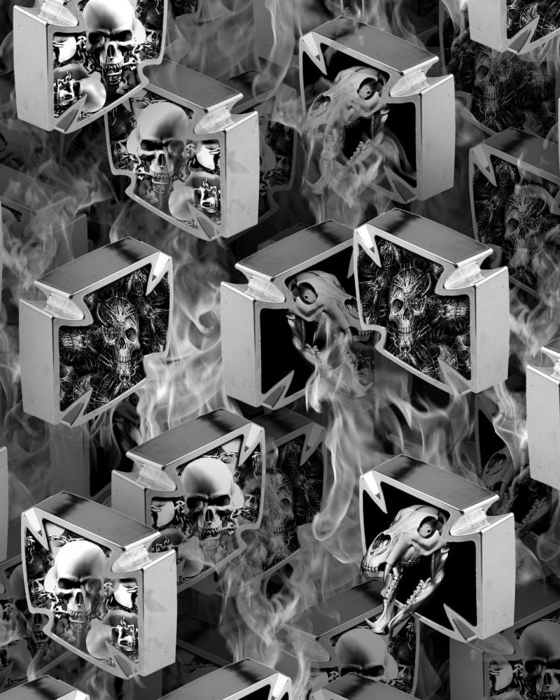 Iron Cross Skulls 24