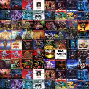 Iron Maiden Album Covers 11x16