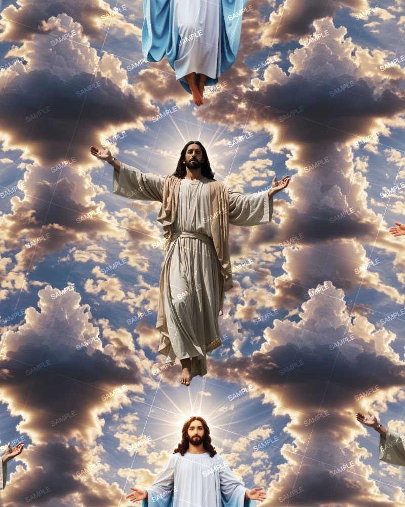 Jesus In The Clouds