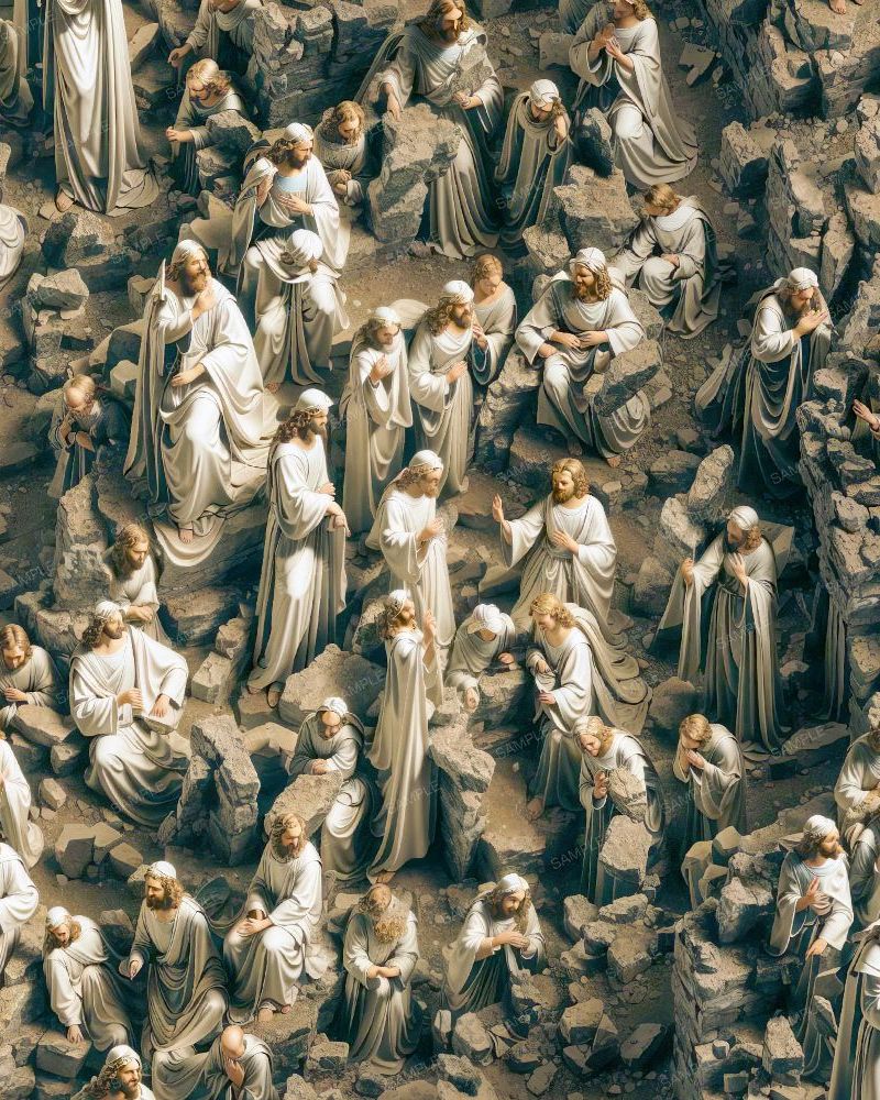 Jesus Praying in the Garden of Getsemane