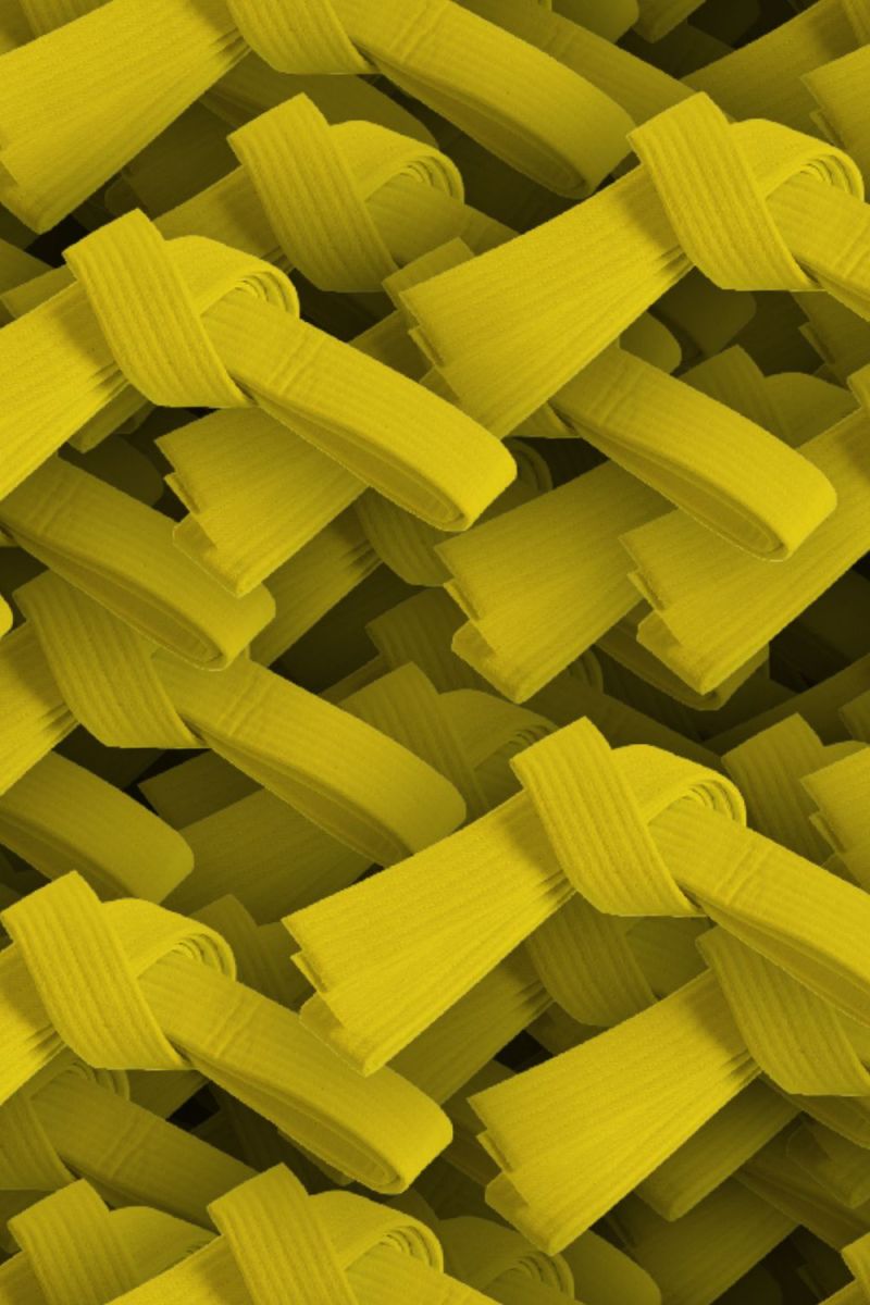Karate Belt Yellow