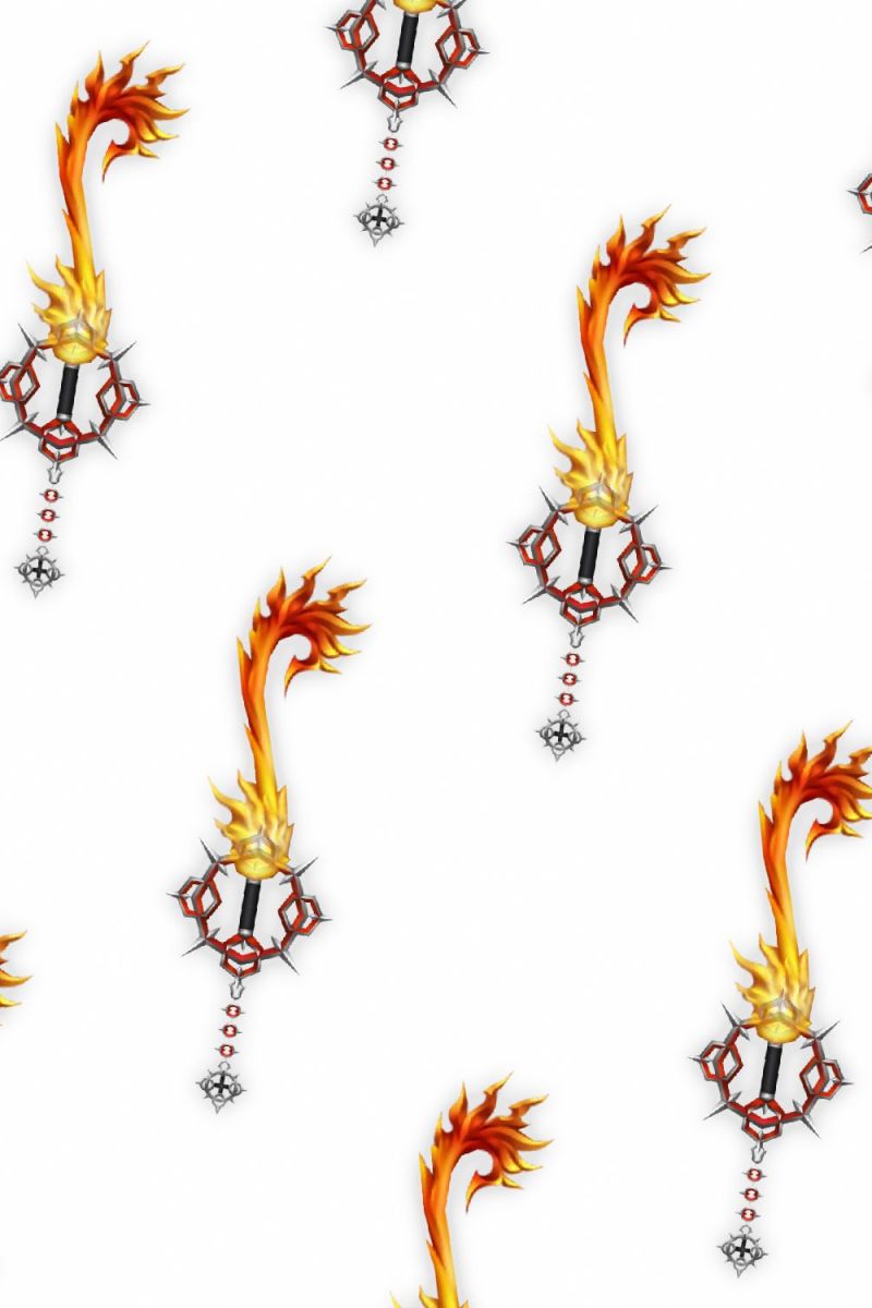 Kingdom Hearts Flame Liberator Keyblade