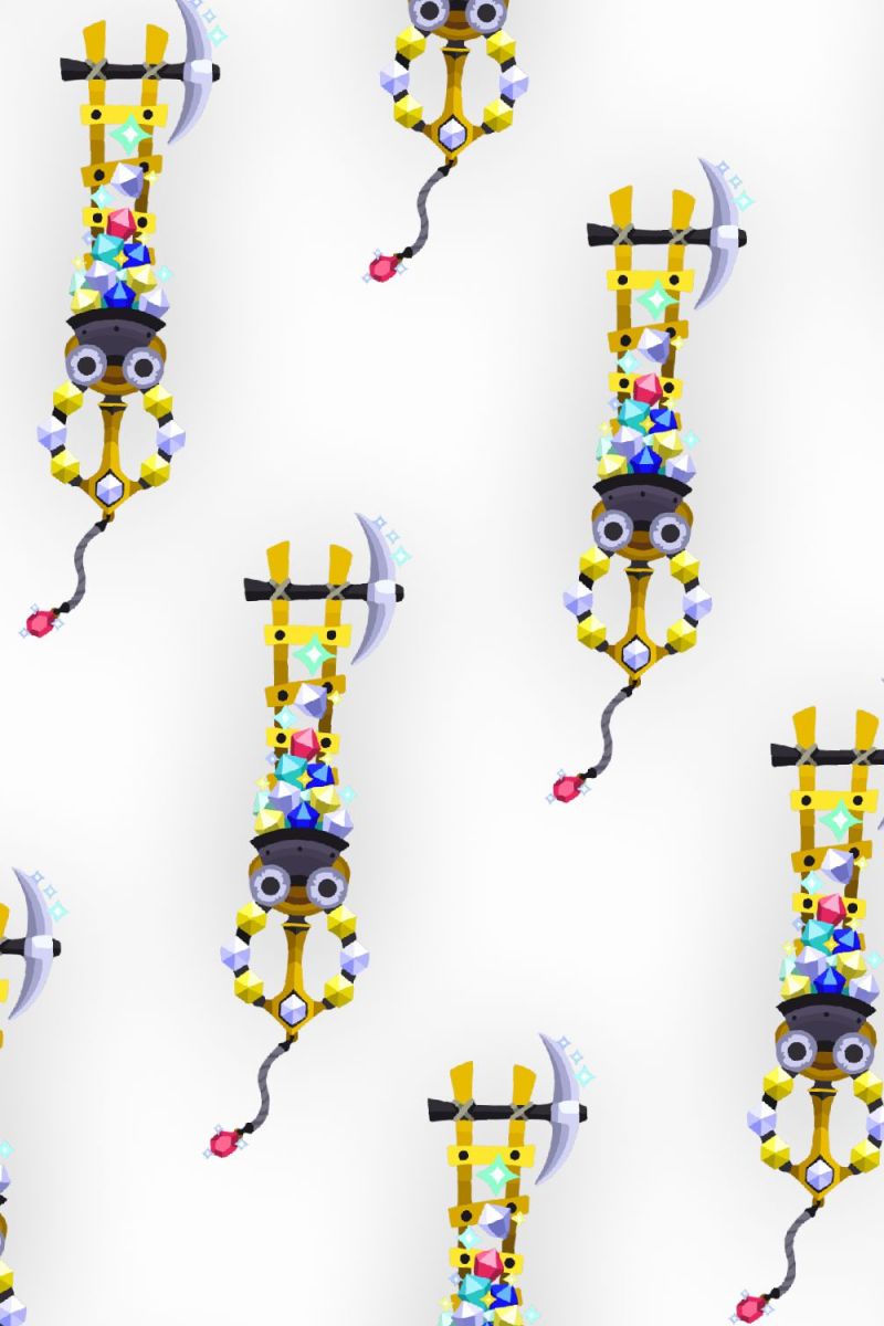 Kingdom Hearts Treasure Trove Keyblade 22