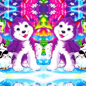 Lisa Frank Husky