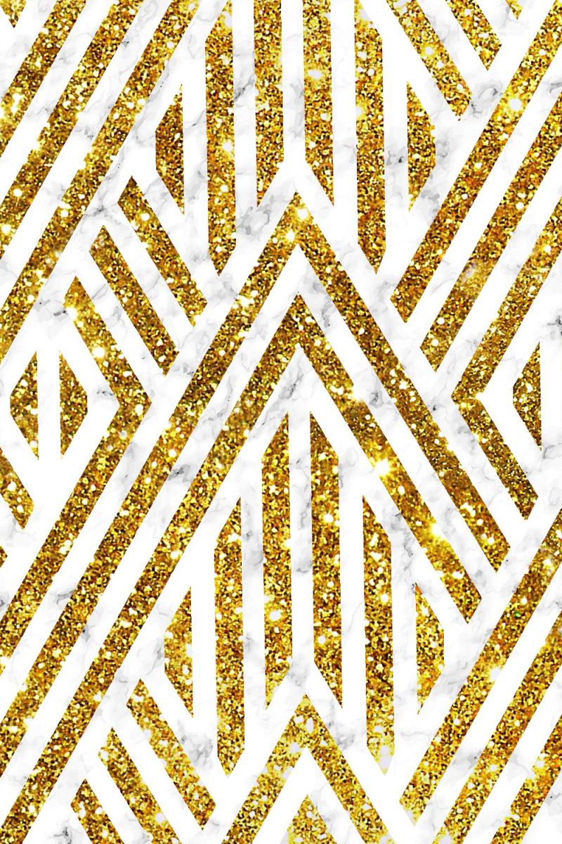 Marble Lines with Gold