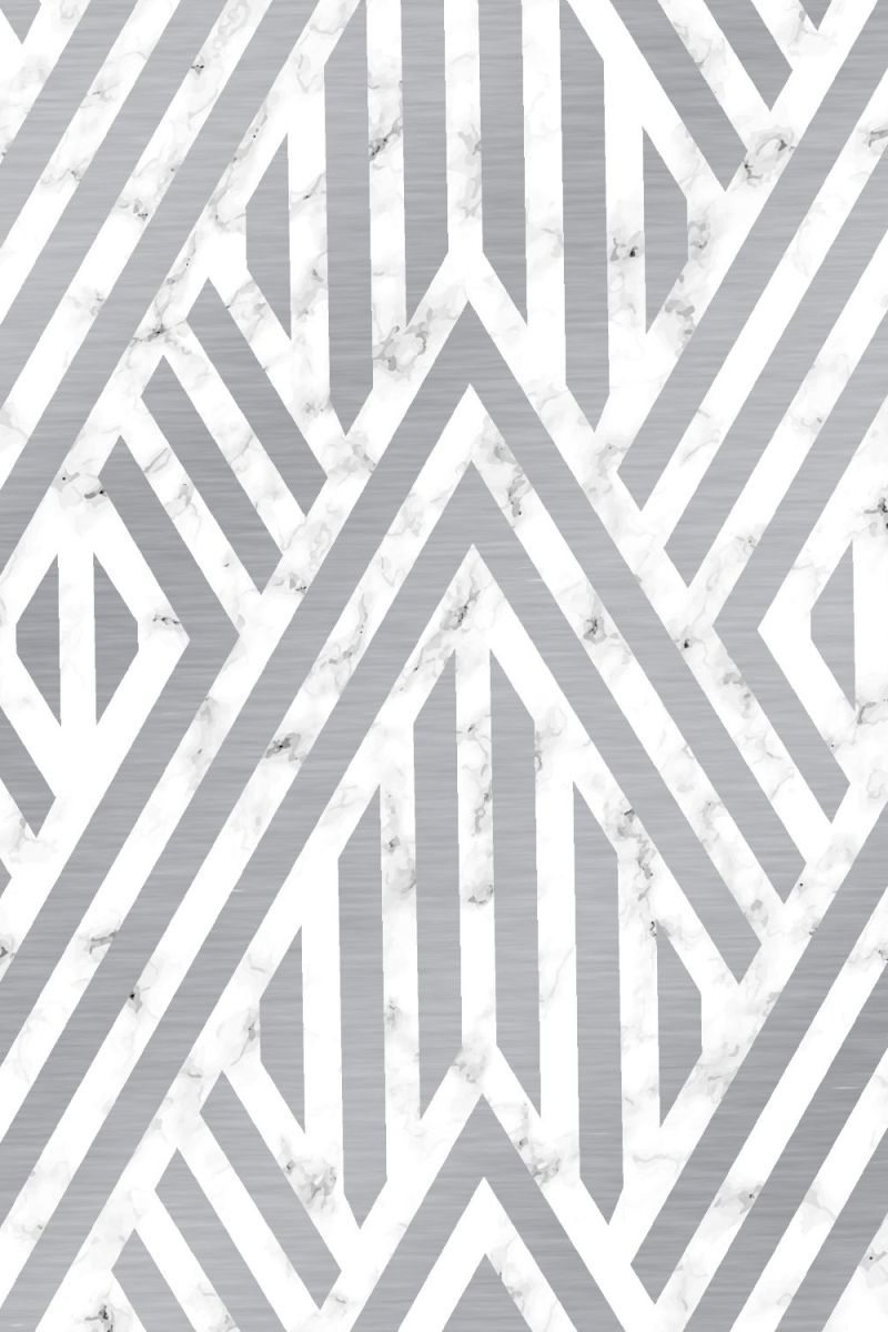 Marble Lines with Silver