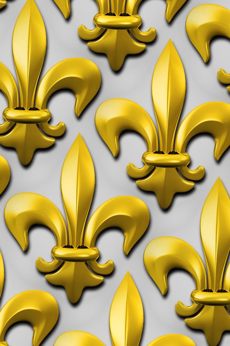Mardi Gras Fluer De Lis 22