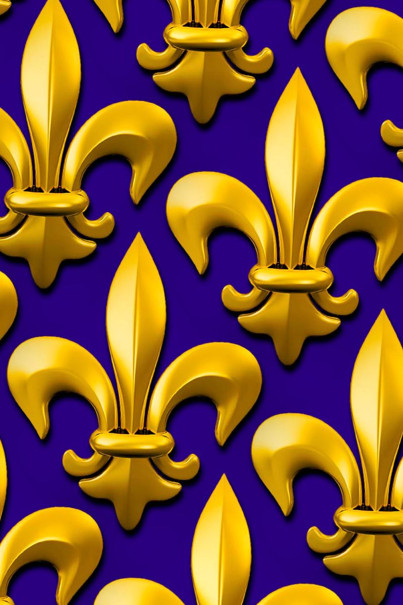 Mardi Gras Fluer De Lis 23