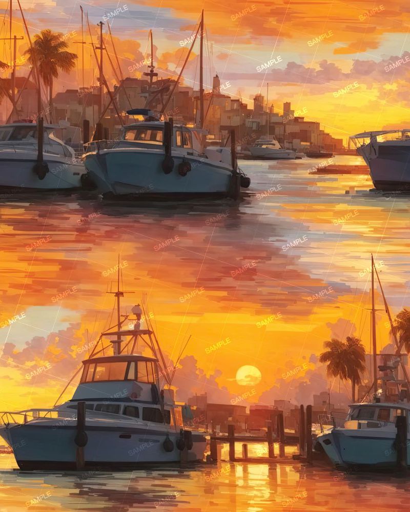 Marina at Sunset