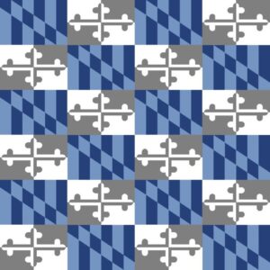 Maryland Flag Blue