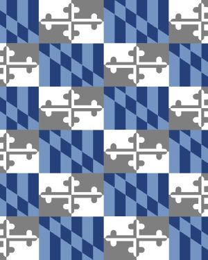 Maryland Flag Blue