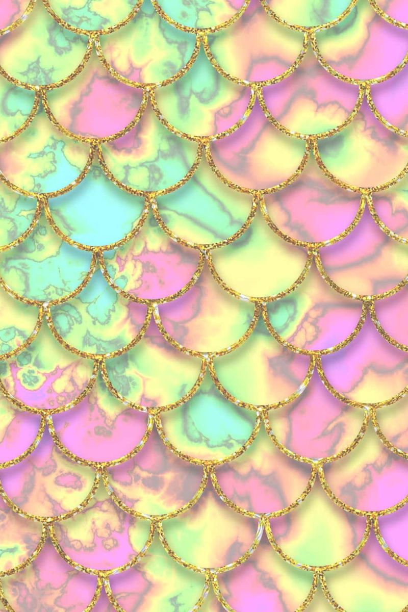 Mermaid Pastel Scales