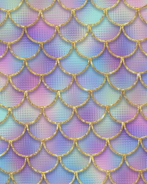 Mermaid Rainbow Glass