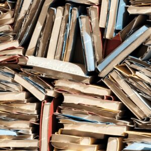 Messy Book Stack
