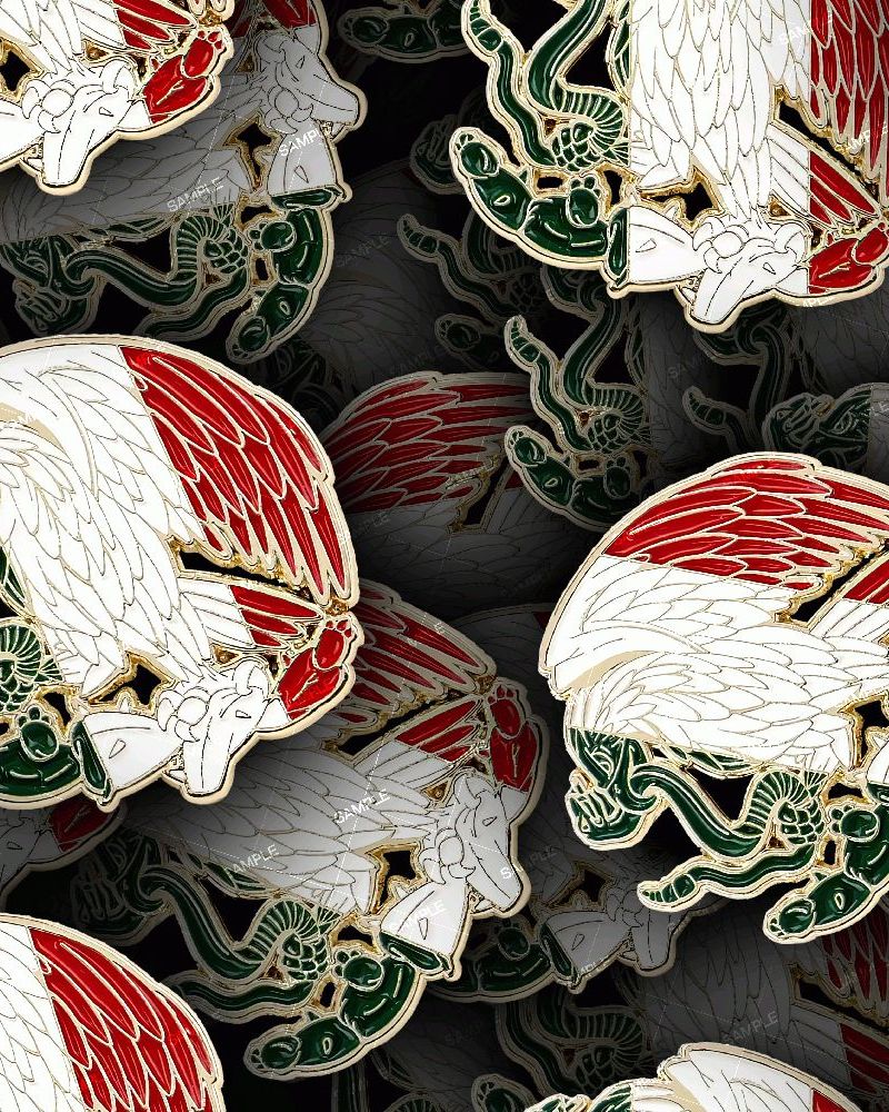 Mexican Flag Emblem