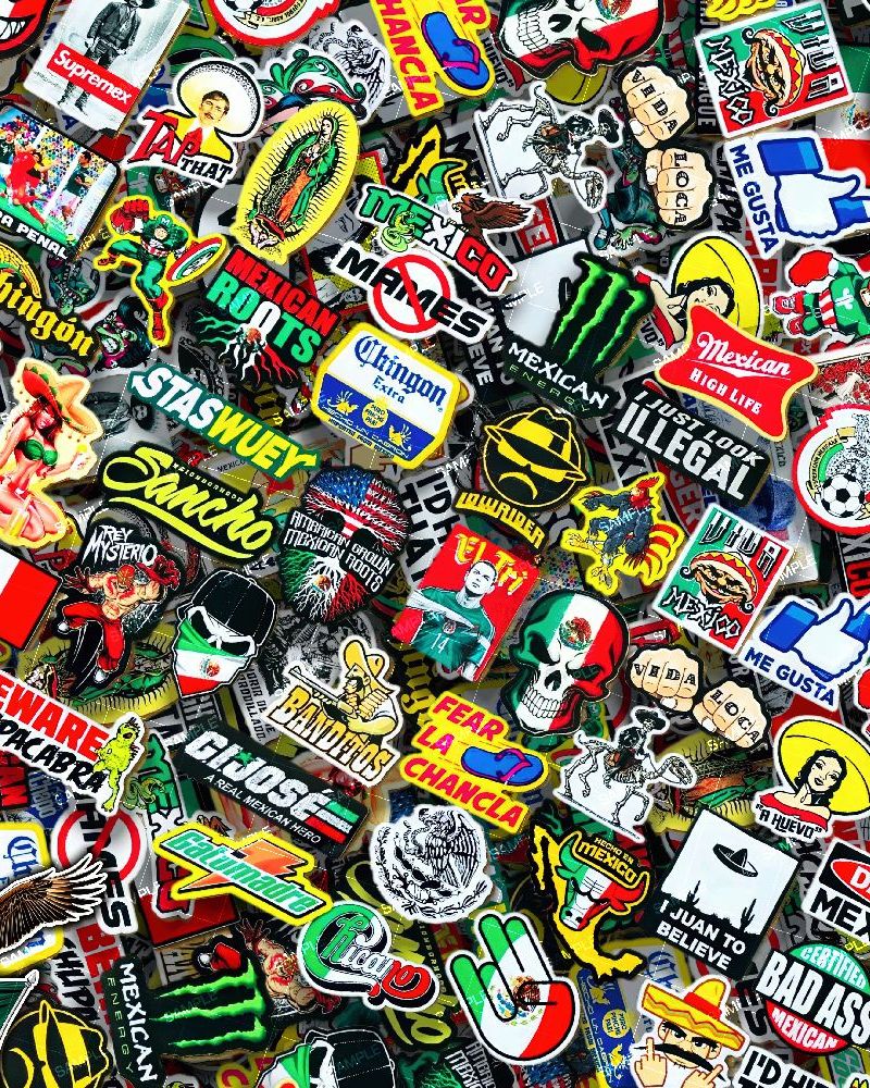 Mexican Sticker Bombas 22
