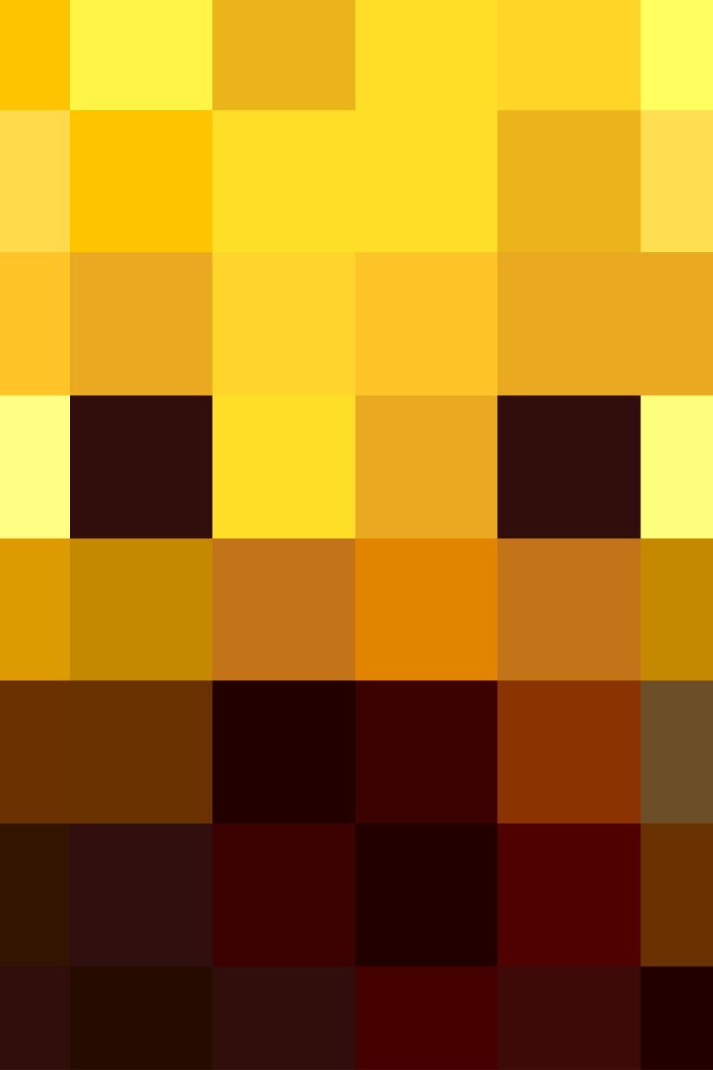 Minecraft Blaze Head