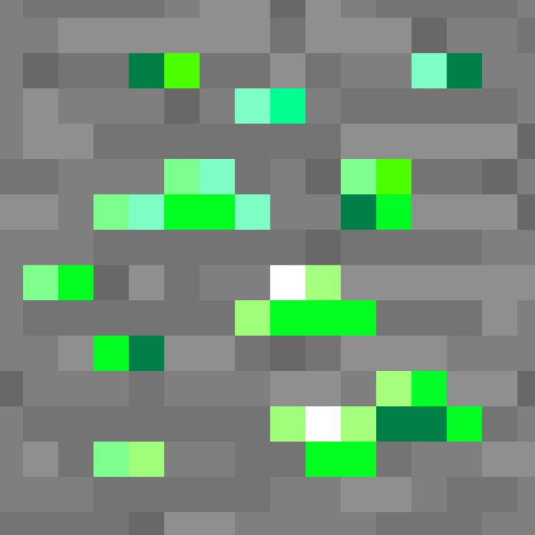 Minecraft Emerald Ore