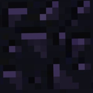 Minecraft Obsidian Block