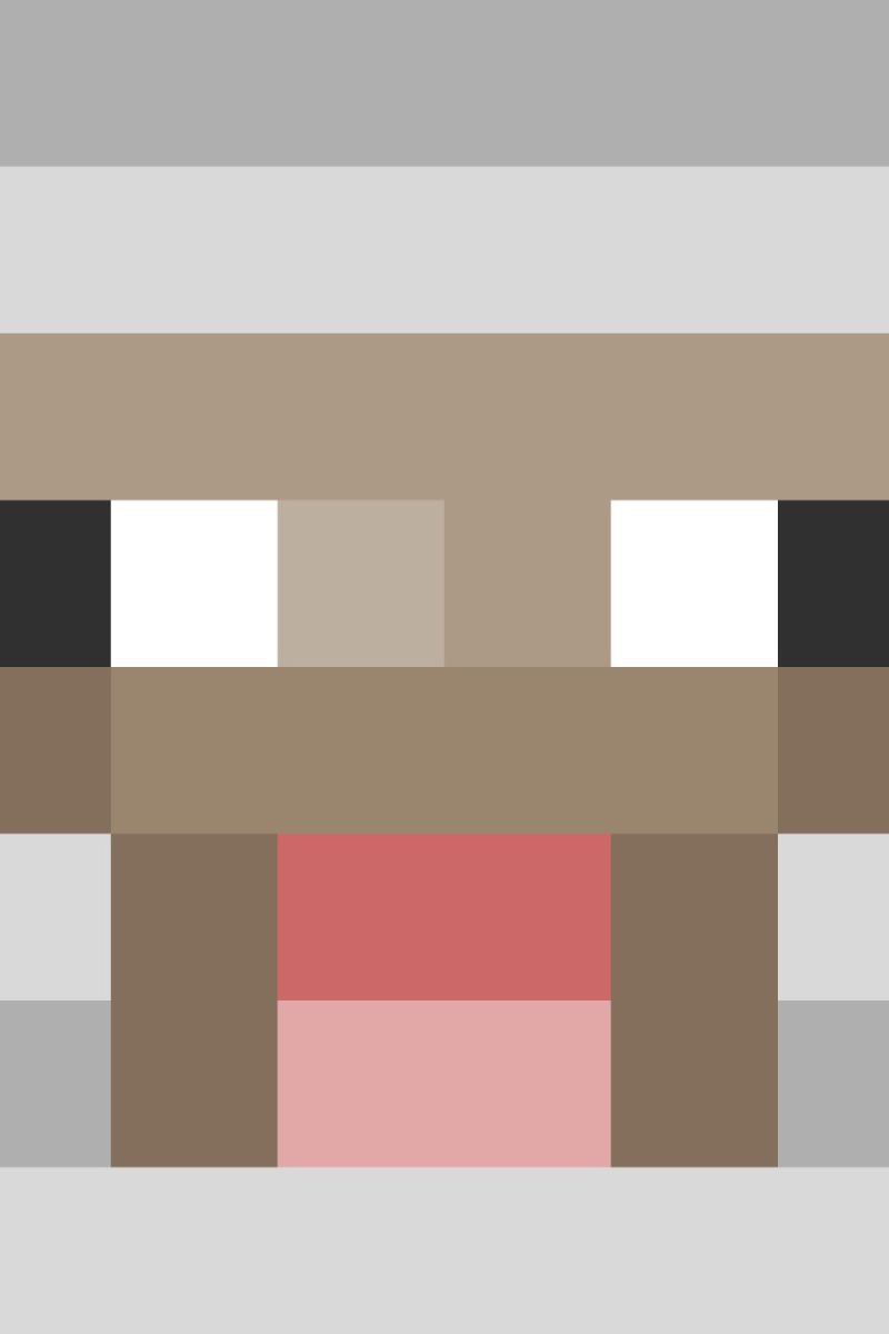 Minecraft Sheep Head