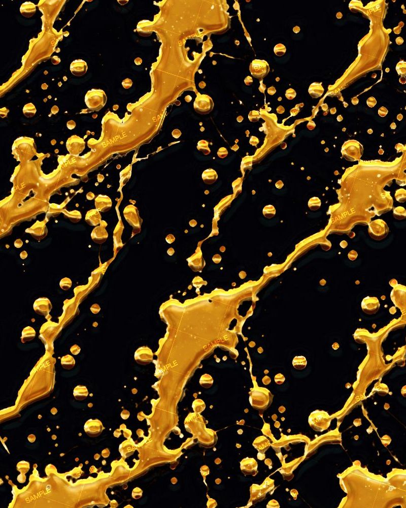 Molten Gold Spatter 42