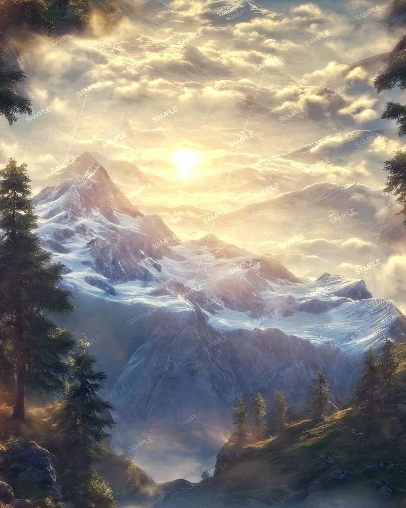 Morning Mountain Valley 45