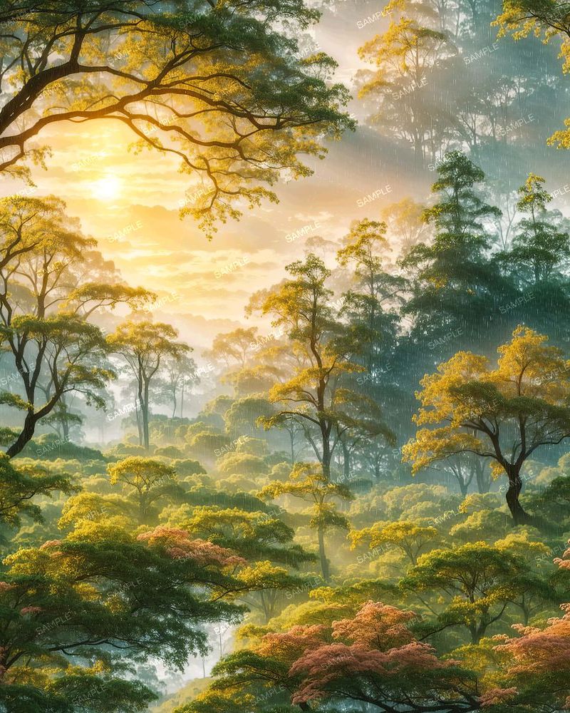 Morning in the Forest Canopy
