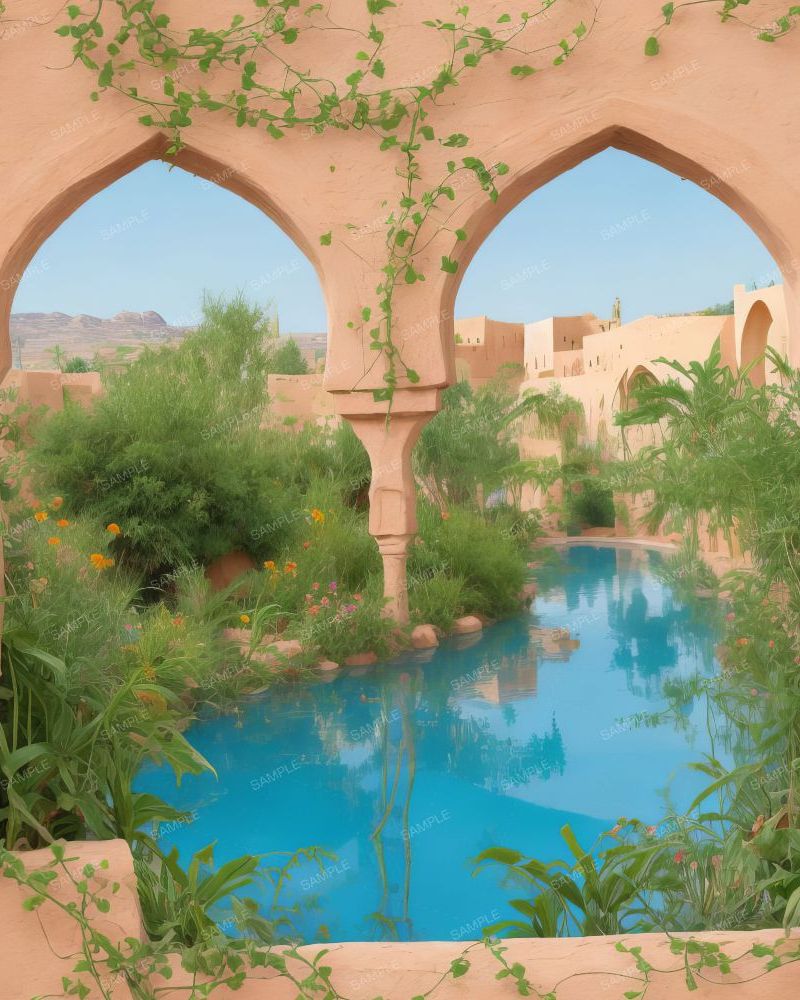 Morracan Pool Garden 45