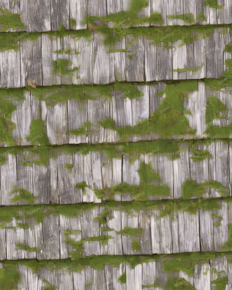 Mossy Cedar Shingles