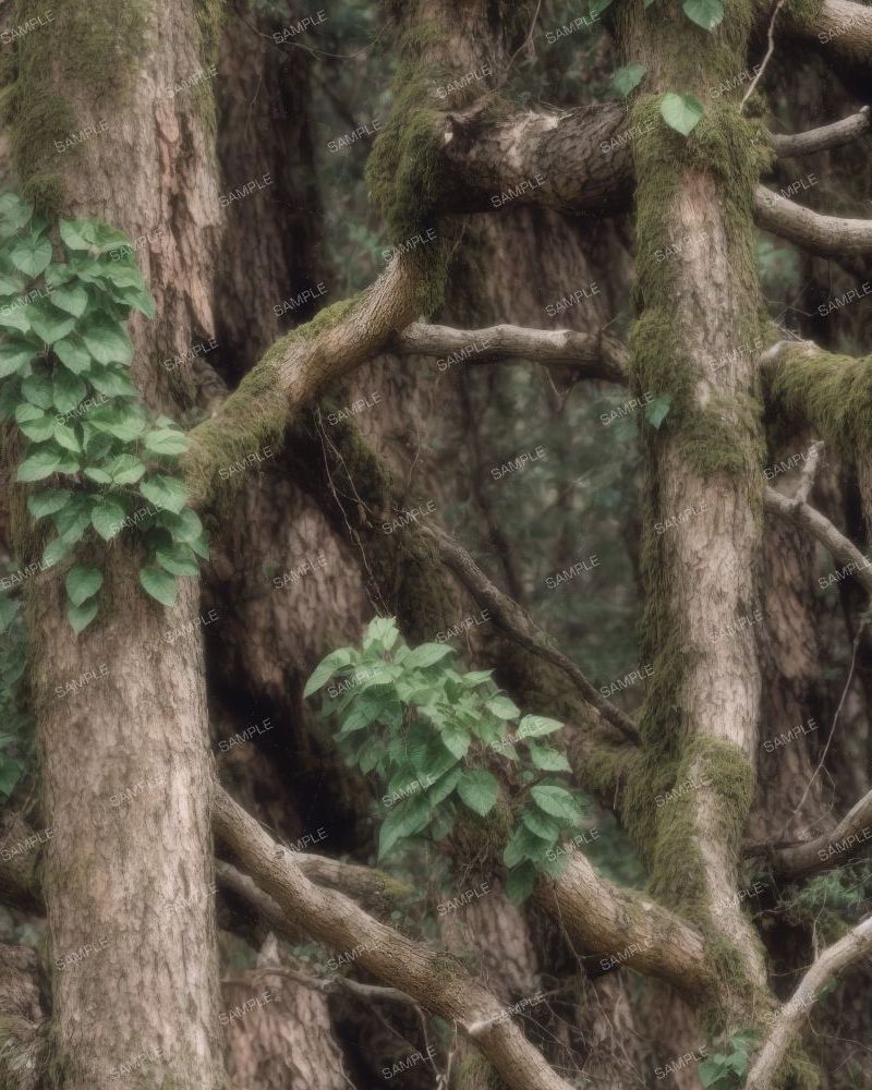 Mossy Poison Oak Camouflage