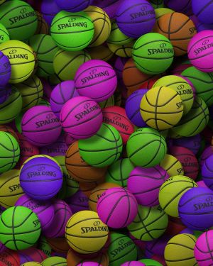Neon Basketballs 22
