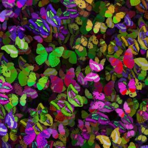 Neon Butterflies 23
