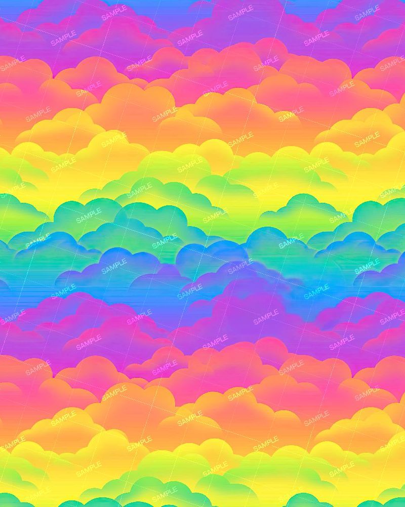 Neon Cloud Layers 42