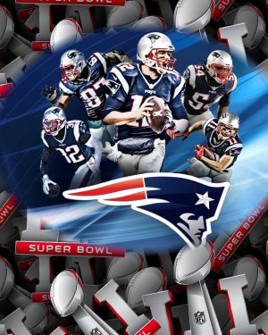 New England Patriots 11×16
