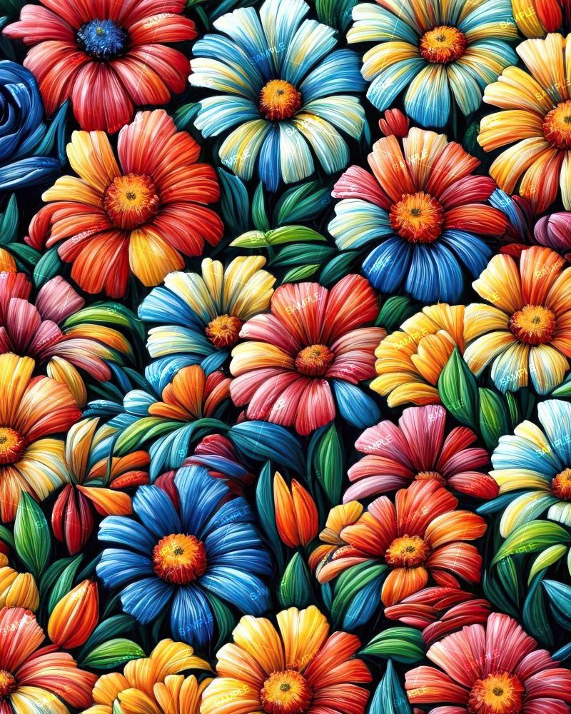 Oil Painting of Flowers 42