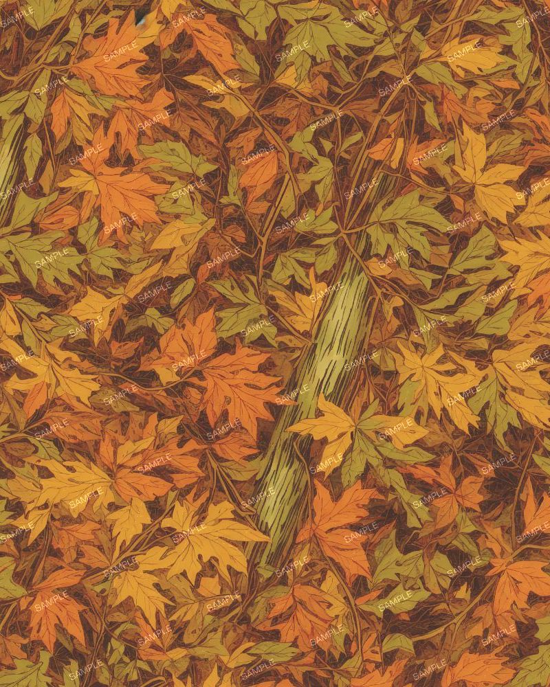 Old Style Hand Drawn Blaze Camouflage