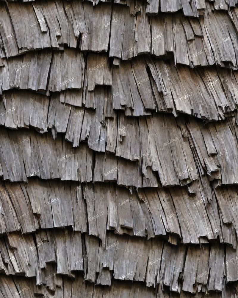 Old Weathered Cedar Shakes