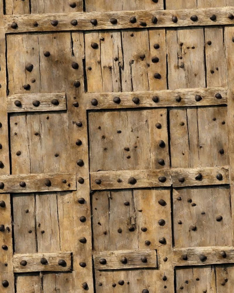 Old Weathered Church Door 46