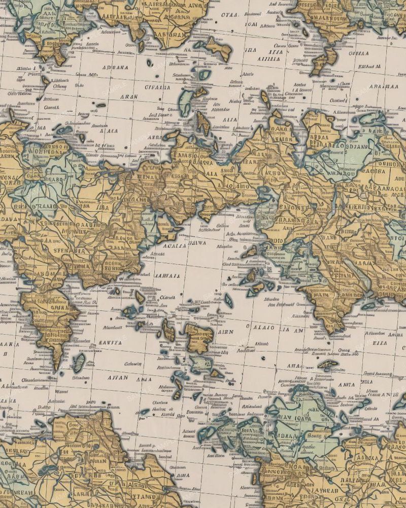 Old World Map 43