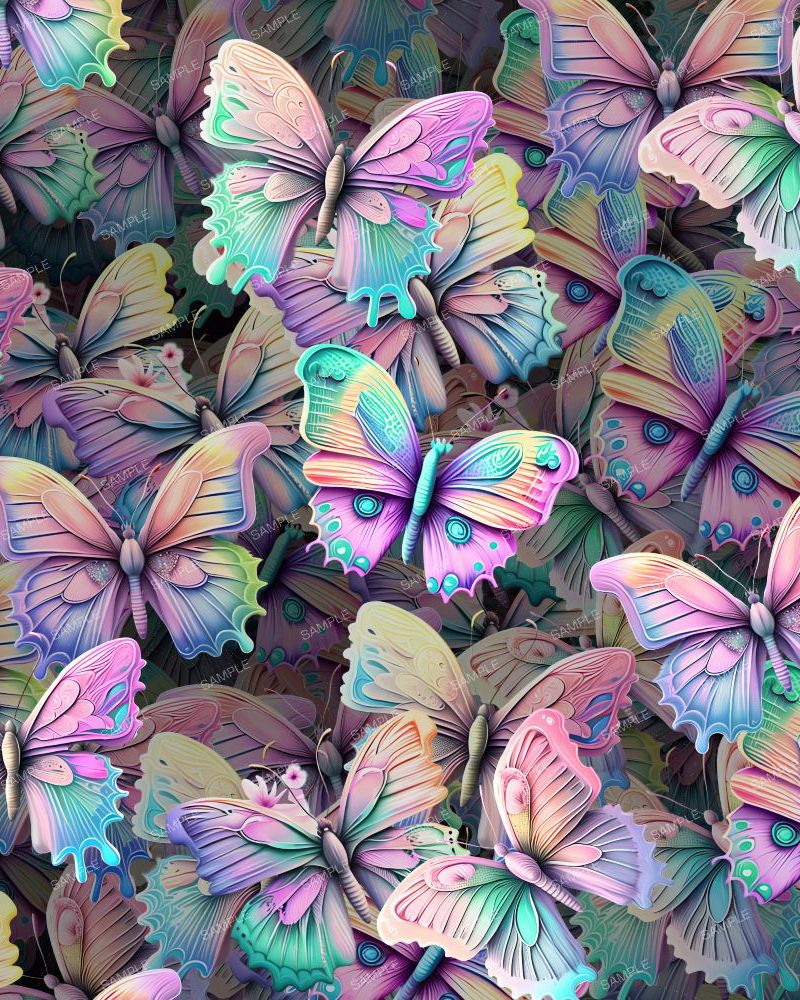 Pastel Butterflies 22