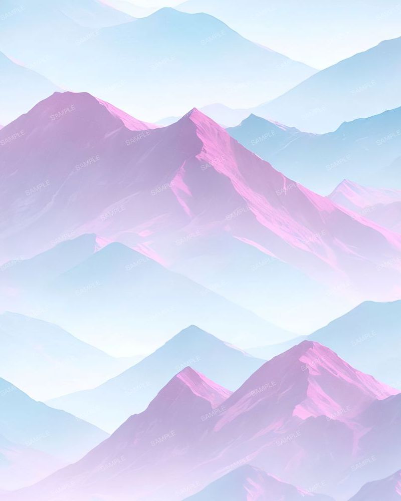 Pastel Mountains